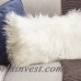 Zipcode Design Becky Fur Lumbar Pillow ZIPC4172